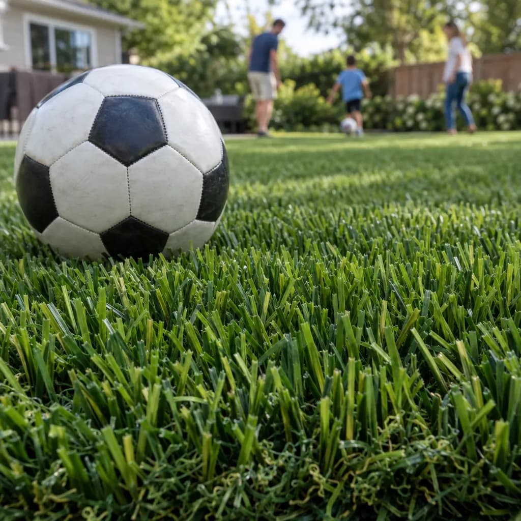 Close-up of Active Turf artificial turf