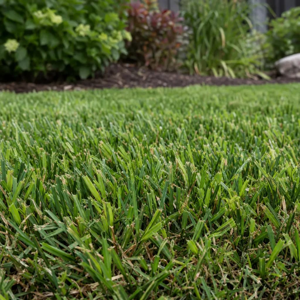 Close-up of True Natural artificial turf